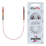 KnitPro Symfonie 2 fixed circular knitting needles, 25 cm, 4.00 mm