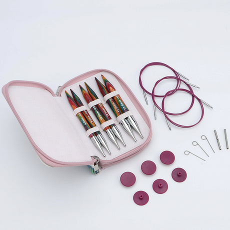KnitPro Symfonie 2 Normal interchangeable needle set, 13 cm, Chunky