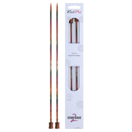 KnitPro Symfonie 2 single pointed knitting needles, 4.00 mm