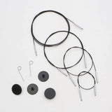 KnitPro Thin & Flex 360° Swivel Cables - Leo Hobby