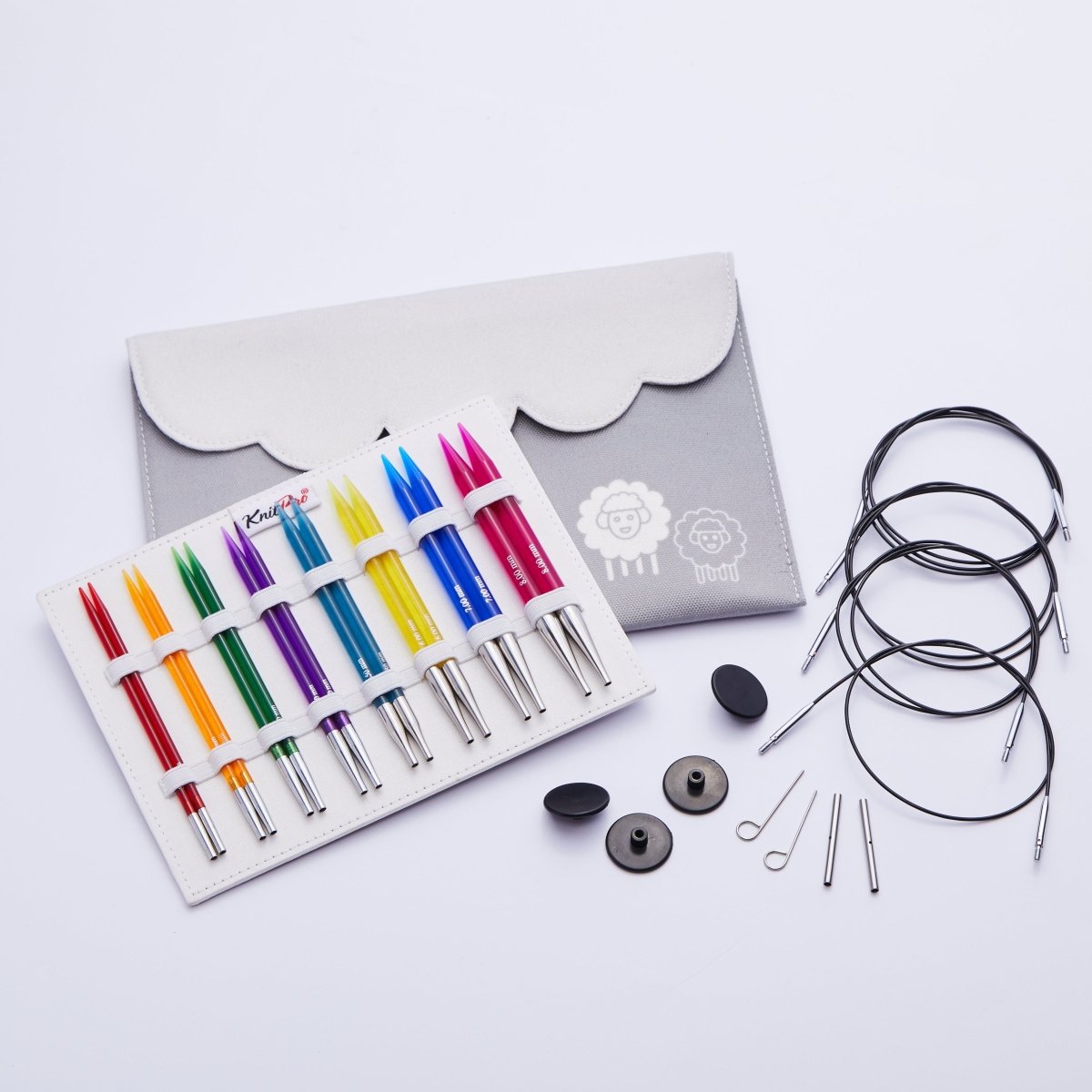 KnitPro Trendz Deluxe Acrylic Circular Needle Set | Leo Hobby 50620