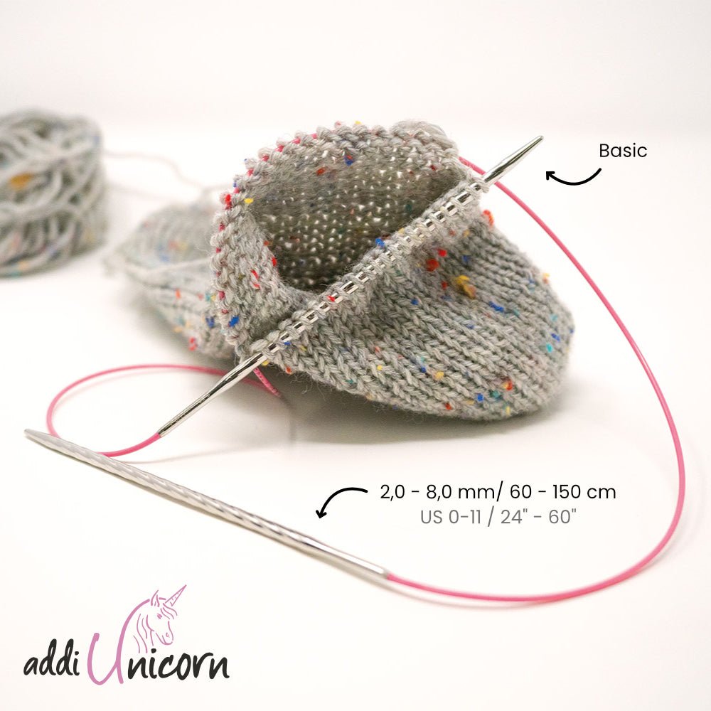 Unicorn Addi Circular Knitting Needles – Elegant