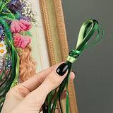 Beadwork kit 'Spring,' offering a lively floral bead embroidery pattern, ideal for tapestry and cross-stitch crafting