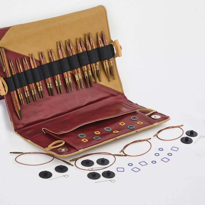 KnitPro Ginger Deluxe Special Interchangeable Knitting Needles Set